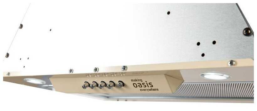 Вытяжка кухонная над плитой встраиваемая Oasis UM-50I (V), 50 см фотография 4