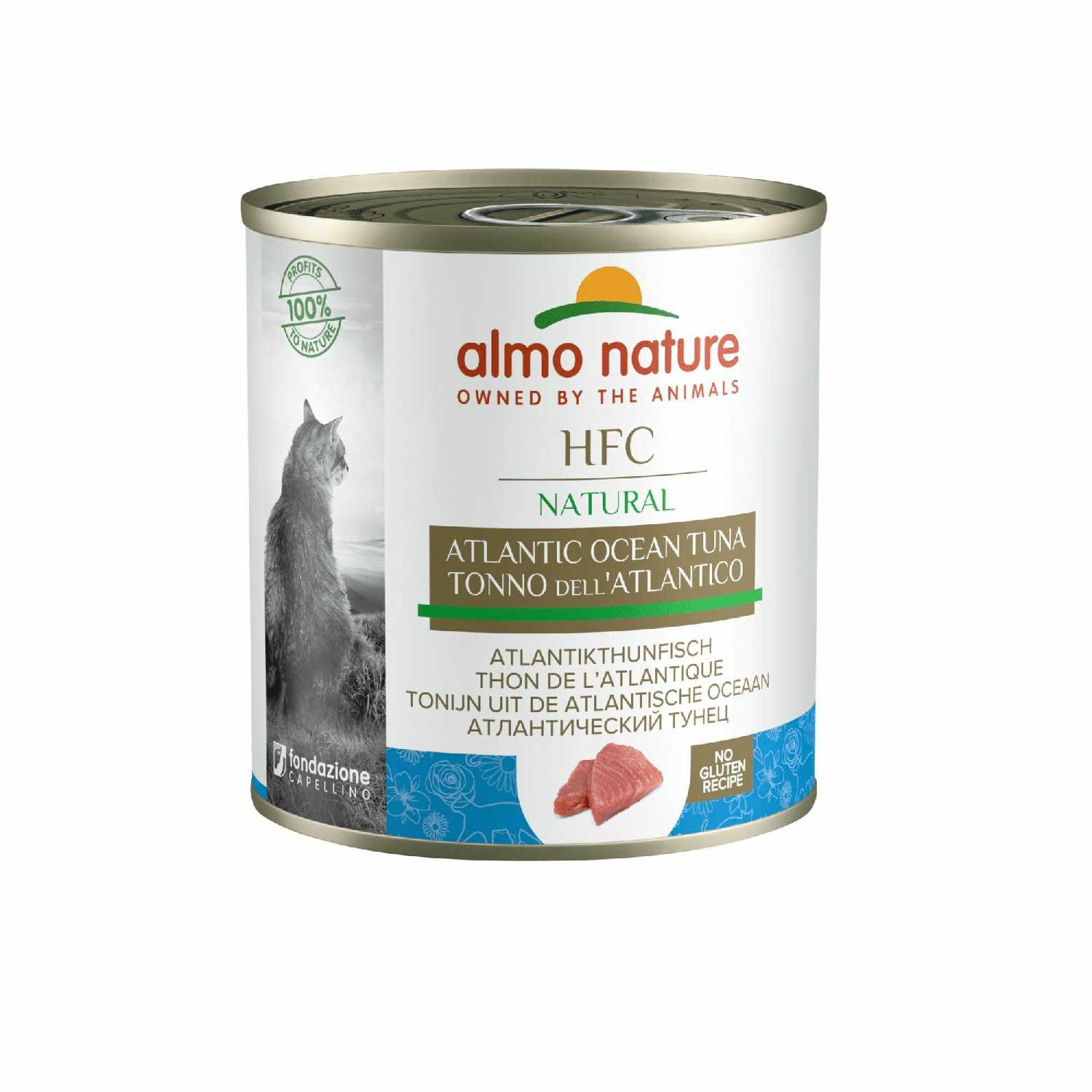 Корм для кошек Almo Nature Classic HFC (c атлантическим тунцом) фотография 18