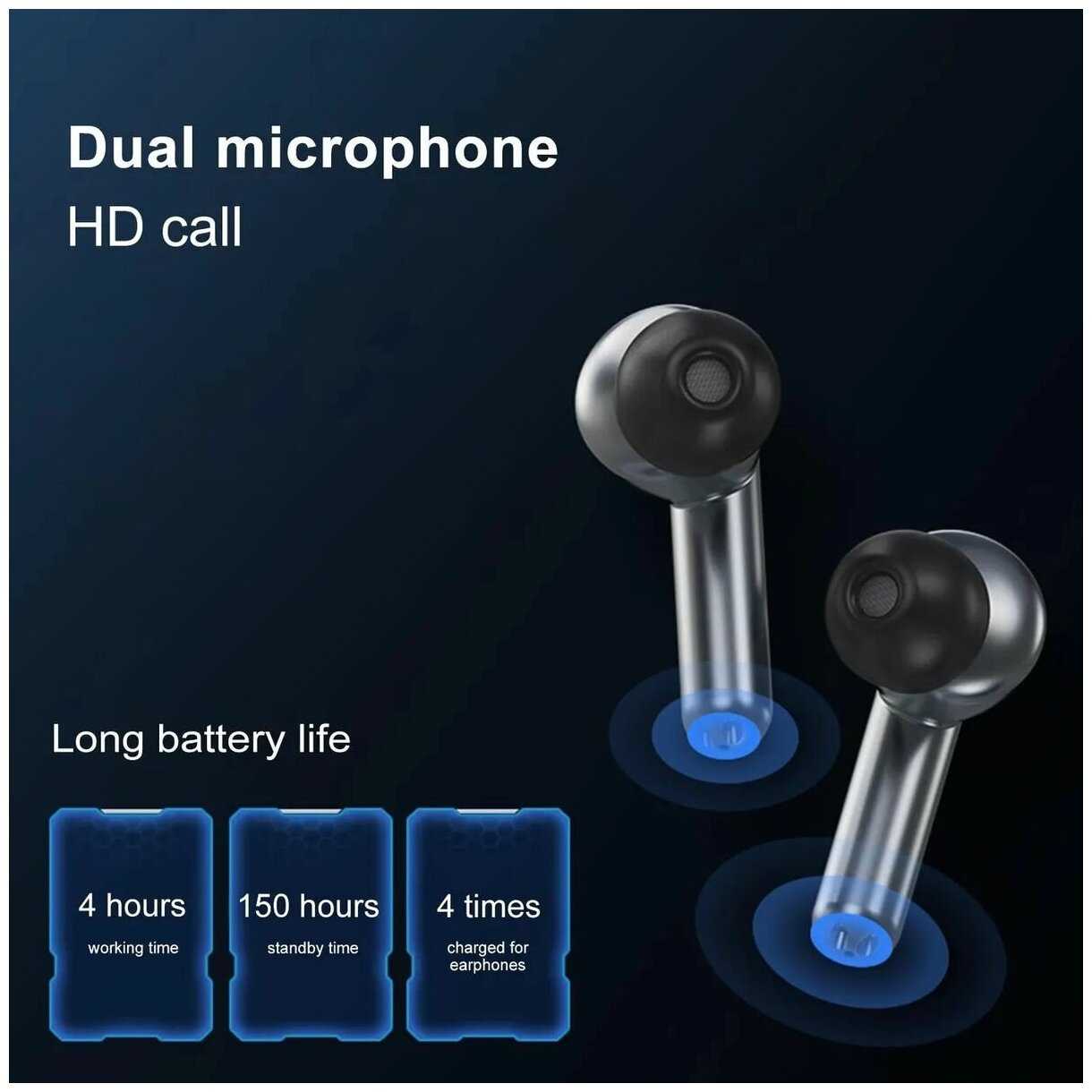 Беспроводные наушники Lenovo XG01 TWS Bluetooth 5.0 Игровые гарнитуры (белые) фотография 5