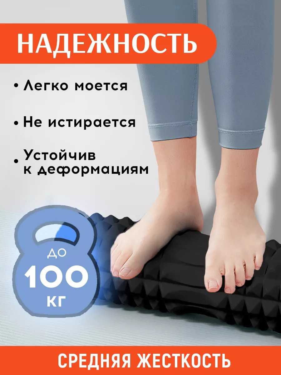 Ролик Conflate МФР массажный для спины валик спортивный для йоги фотография 17