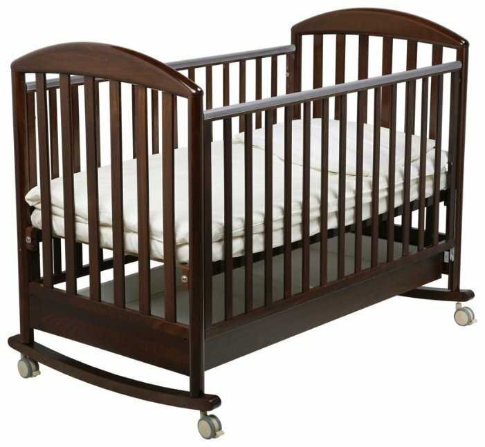 Кроватка Papaloni Джованни, качалка, полозья для качания фотография 4