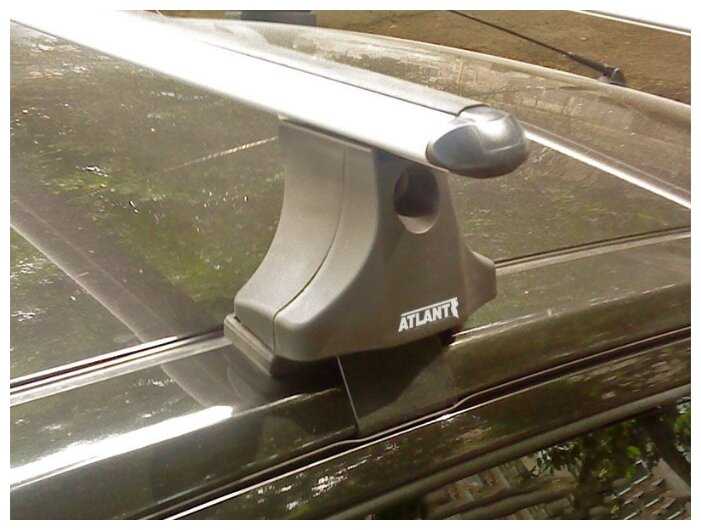 Багажник на крышу Atlant, 8828+8809+8649, аэро дуги 1,26м на Киа Соул (без рейлингов) 2014-2019, арт:214750 фотография 8