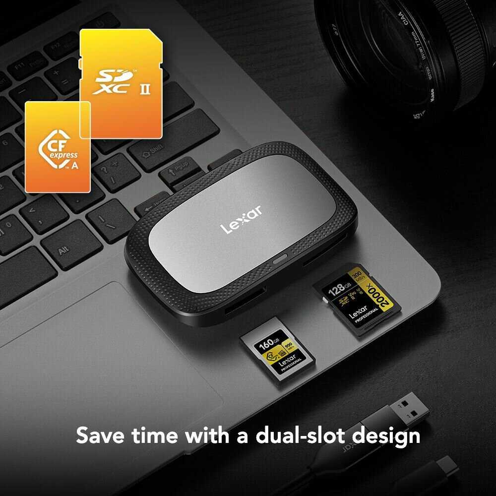 Картридер LEXAR 470UHS-2 Type USB C 3.2 фотография 27