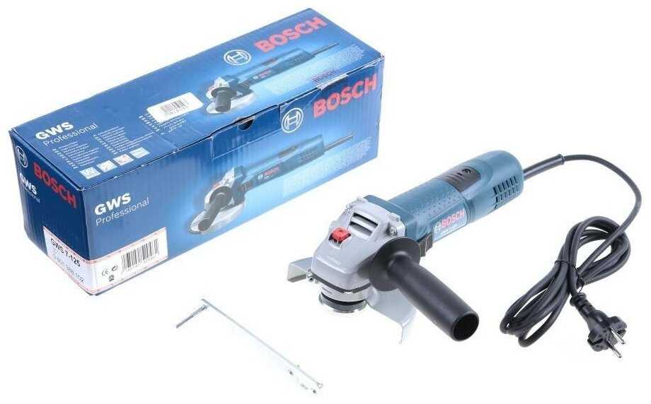 УШМ BOSCH GWS 7-115 (720 Вт, 115 мм) фотография 15