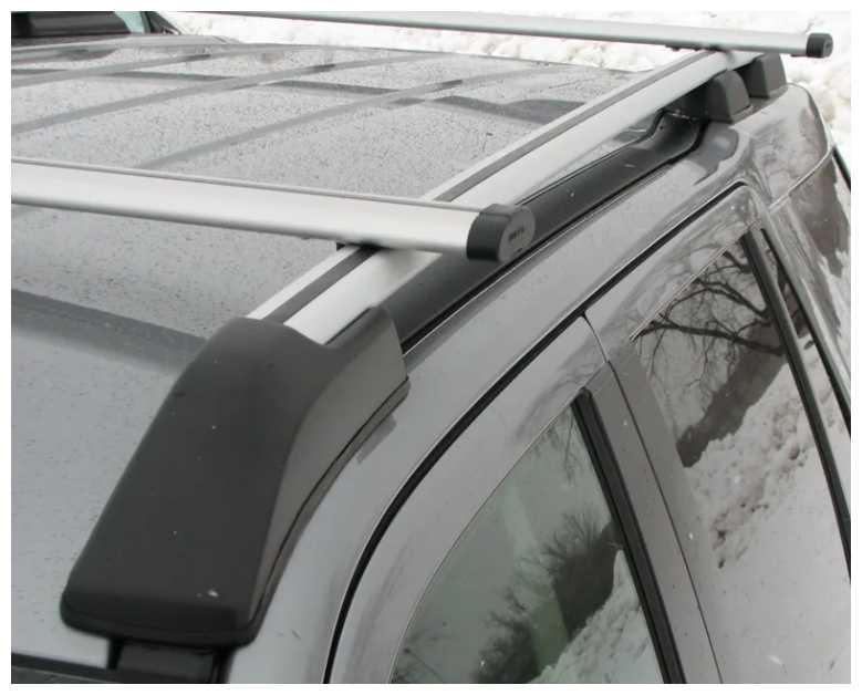 Рейлинги для Land Rover Freelander II 2006-2014 серые фотография 4