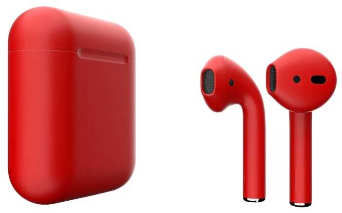 Беспроводные наушники Apple AirPods 2 Color (без беспроводной зарядки чехла) фотография 4