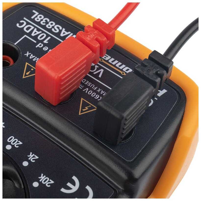 Мультиметр цифровой PROconnect MAS838L (DT858L) фотография 3