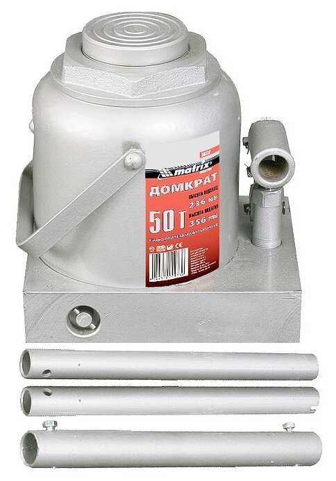 Домкрат бутылочный гидравлический Matrix 50737 фотография 11