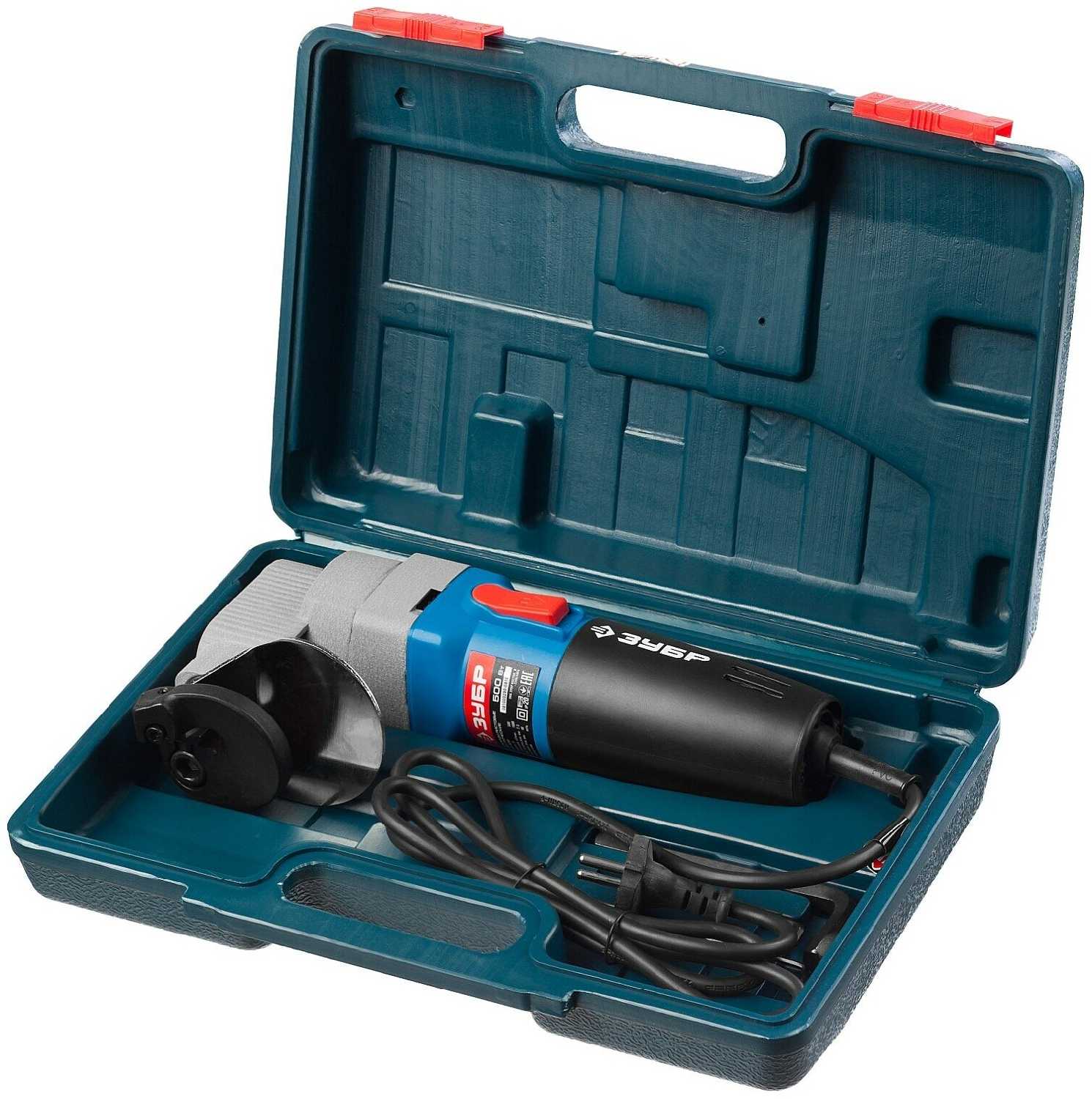 Листовые электрические ножницы ЗУБР ЗНЛ-500 фотография 4