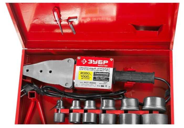 Аппарат для раструбной сварки ЗУБР АСТ-2000 фотография 3