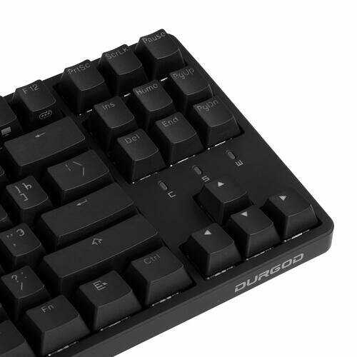 Механическая клавиатура Durgod Cavalry 87 (TKL, PBT Double-shot keycaps, Hot-swap, RGB) фотография 16