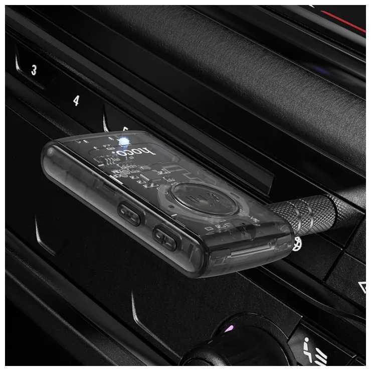 Блютуз aux FM трансмиттер Hoco E66 (E66) фотография 13