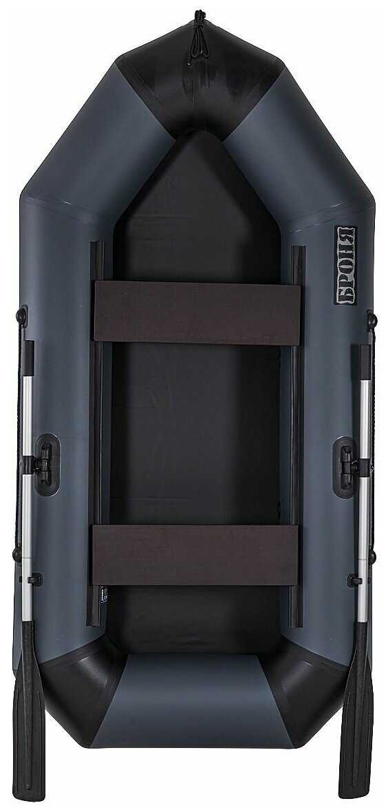 Лодка ПВХ Броня-320 СК слань+киль фотография 32