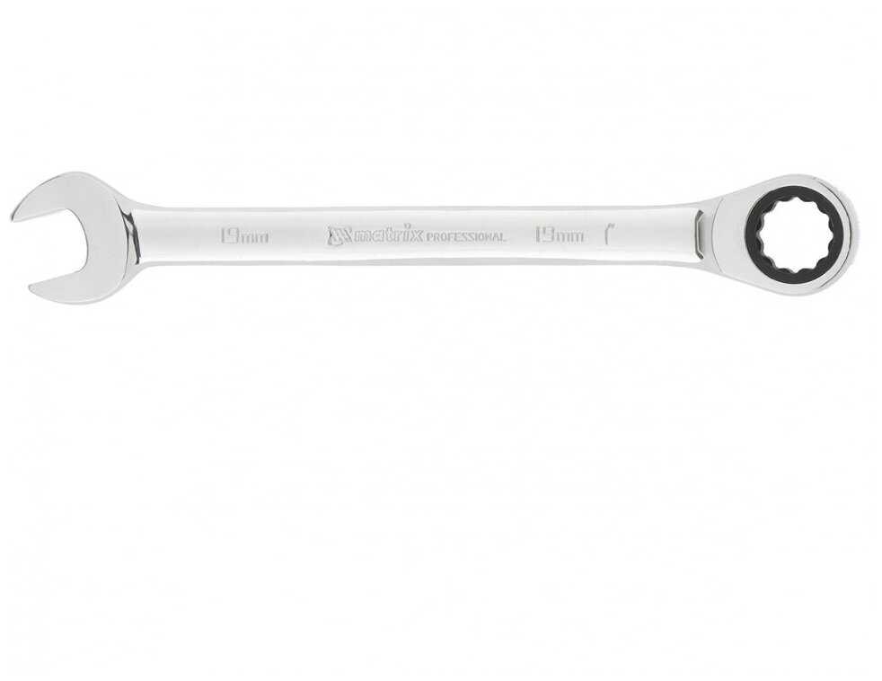 Ключ накидной matrix 14812, 19 мм фотография 11