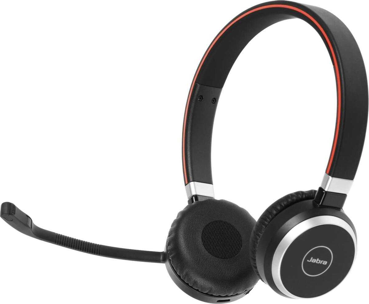Беспроводные наушники Jabra Evolve 65 SE MS Stereo Link (6599-833-309) фотография 8