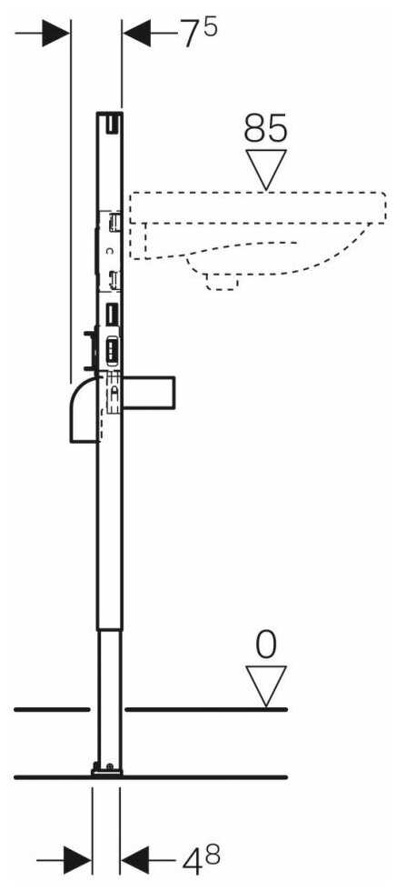Рамная инсталляция Geberit Duofix (111.490.00.1) фотография 11