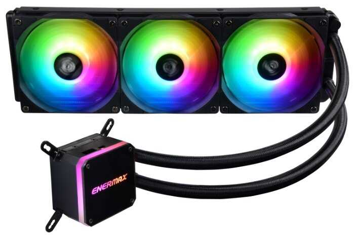 Система водяного охлаждения для процессора Enermax LiqMax III ARGB 360mm фотография 1