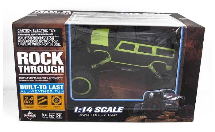 Внедорожник HB 666 Rock Crawler Hummer 4WD RTR (HB-P1403), 1:14, 32 см фотография 3