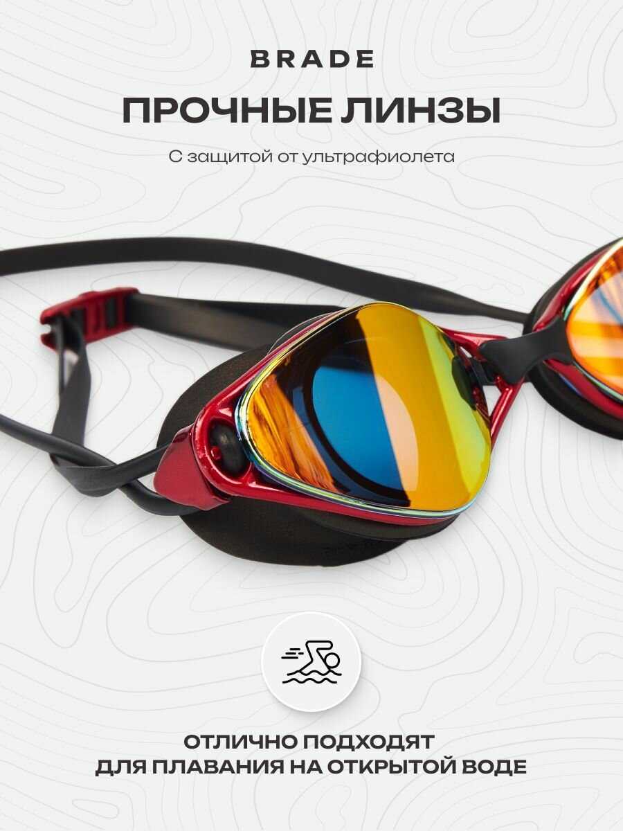 Профессиональные очки для плавания BRADE TWO фотография 3