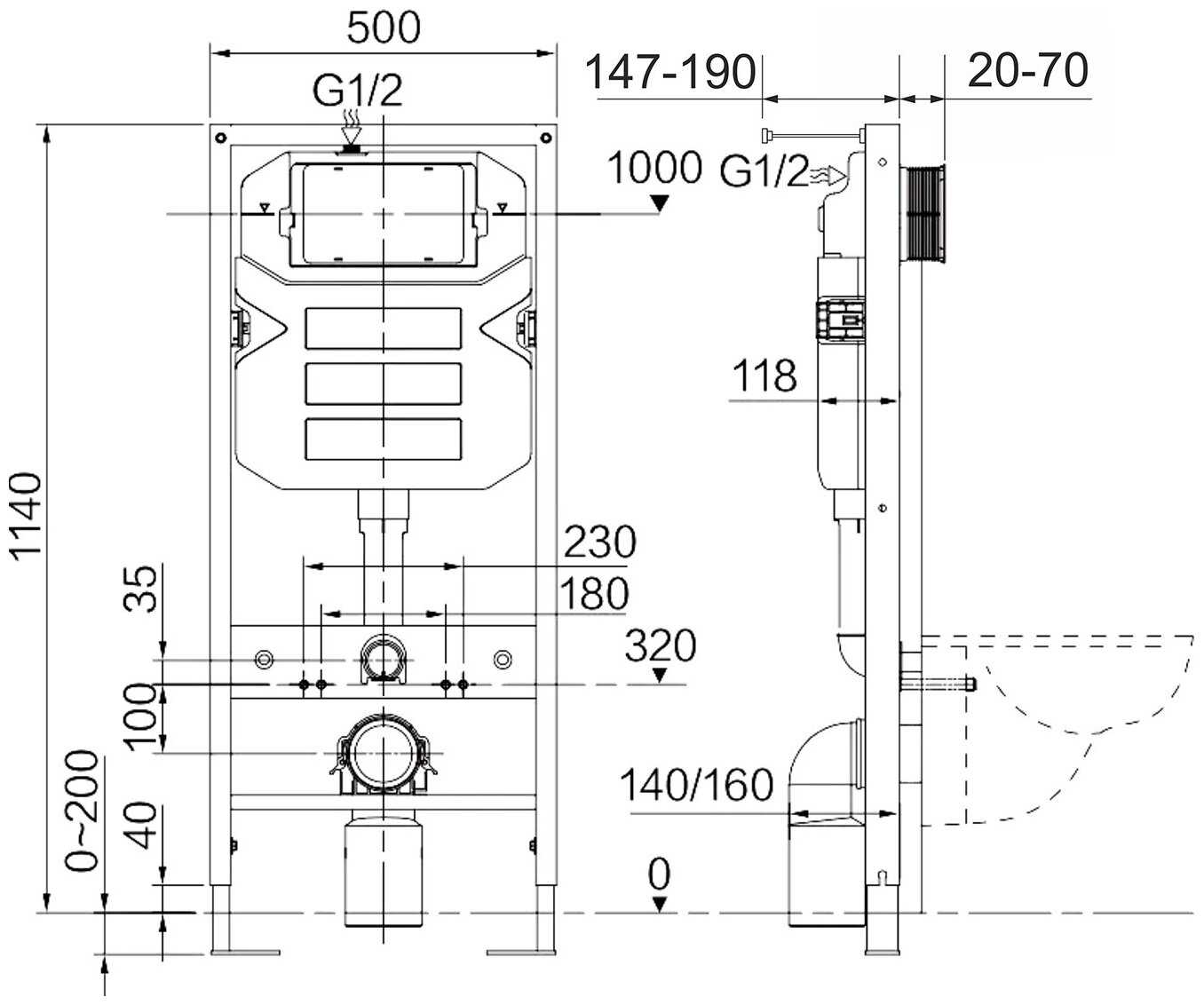 Рамная инсталляция Ceramicanova Envision (CN1001B) фотография 5