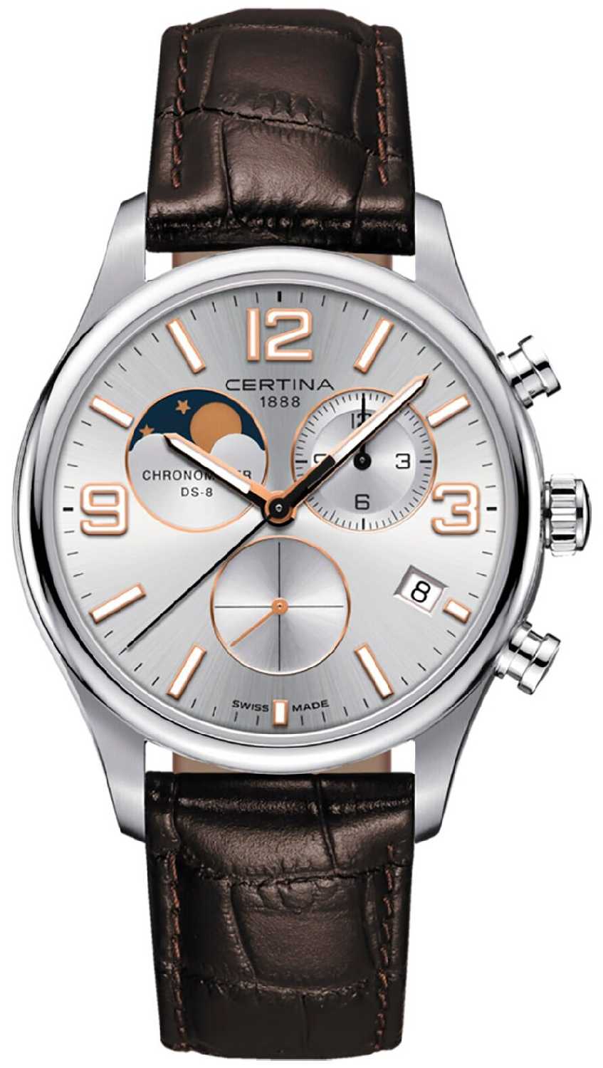 Часы Certina DS-8 Moon Phase C033.460.16.037.00