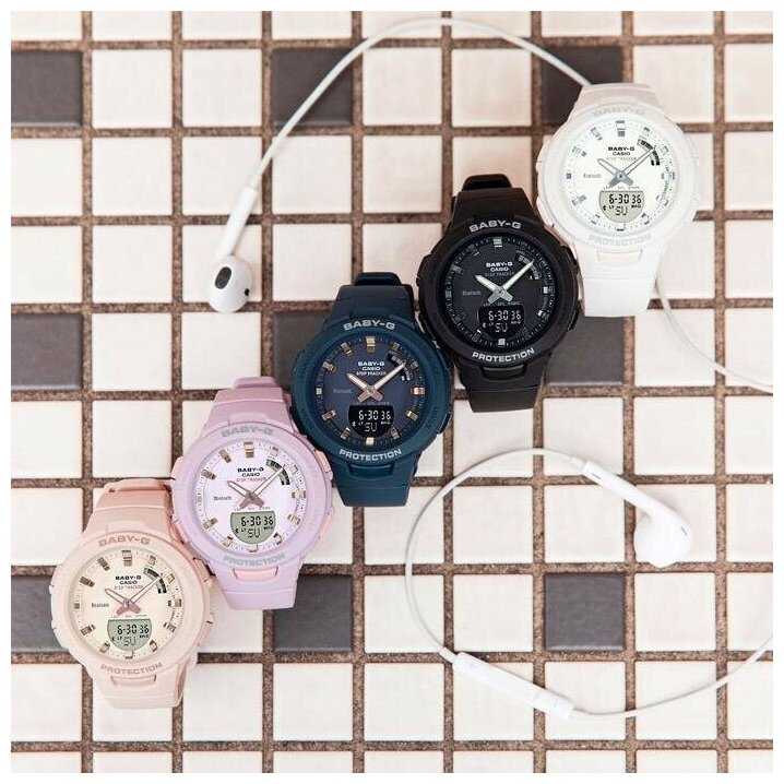 Японские наручные часы Casio Baby-G BSA-B100-4A2 фотография 4