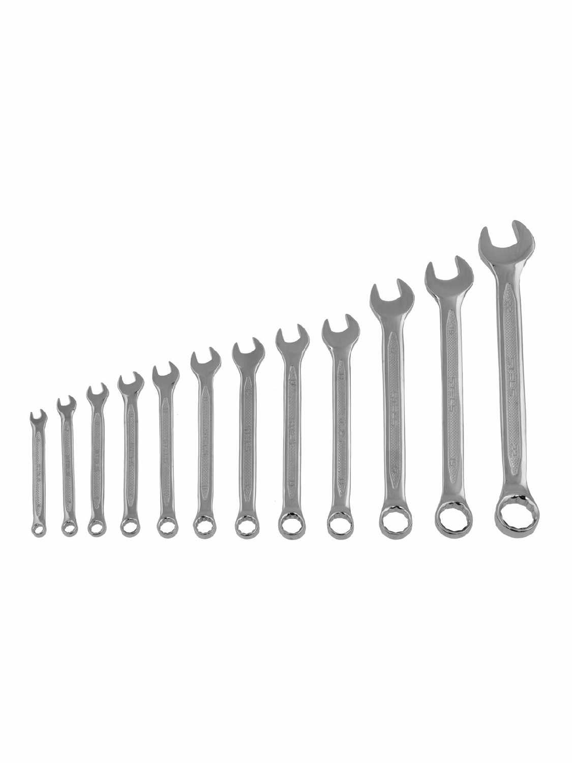 Набор ключей комбинированных Stels 12 шт. 6-22 мм [15284] фотография 4