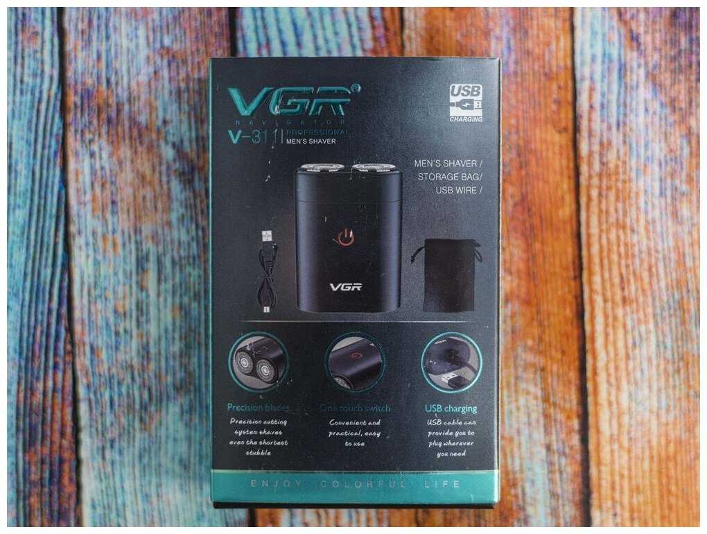 Электробритва VGR- V311 фотография 6