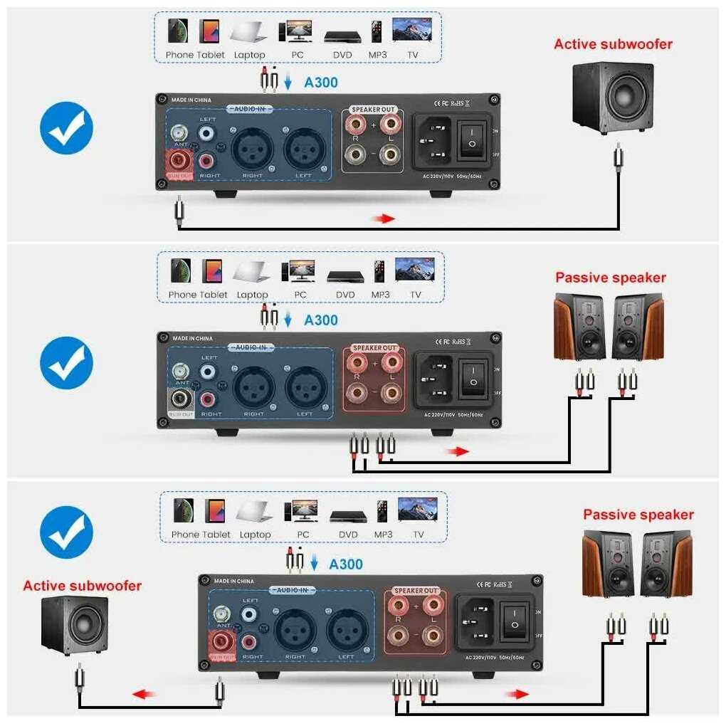 Усилитель мощности AIYIMA A300 (TPA3255) фотография 15