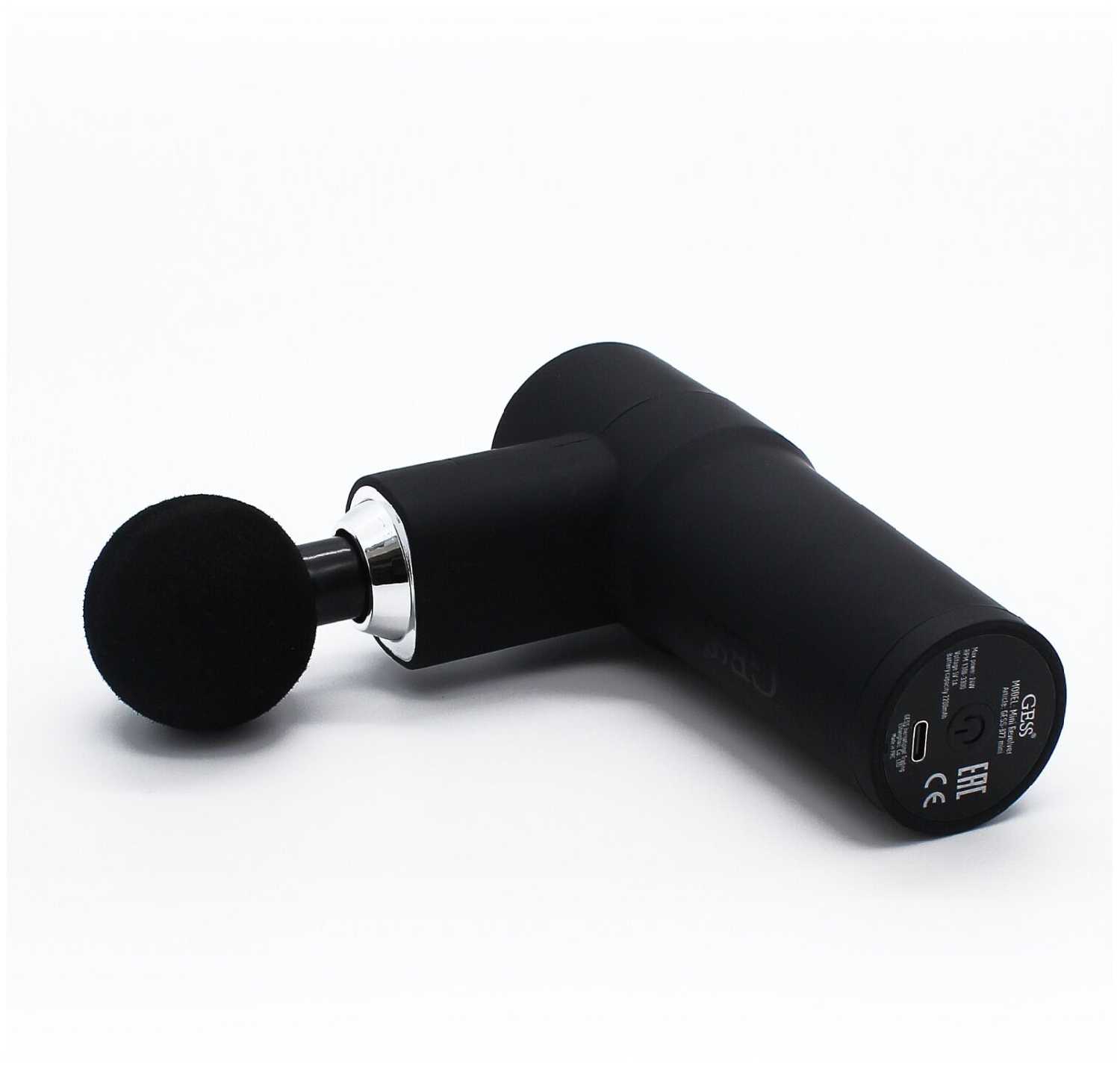 Массажный пистолет беспроводной Mini Revolver фотография 6