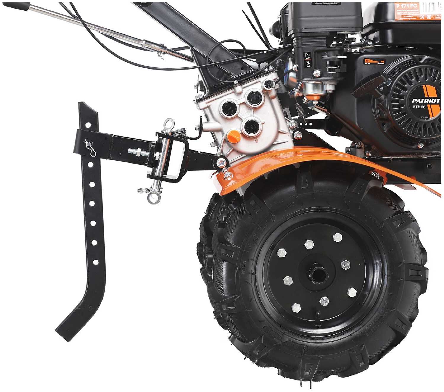 Мотоблок бензиновый PATRIOT Калуга (440107010), 7 л.с. фотография 5