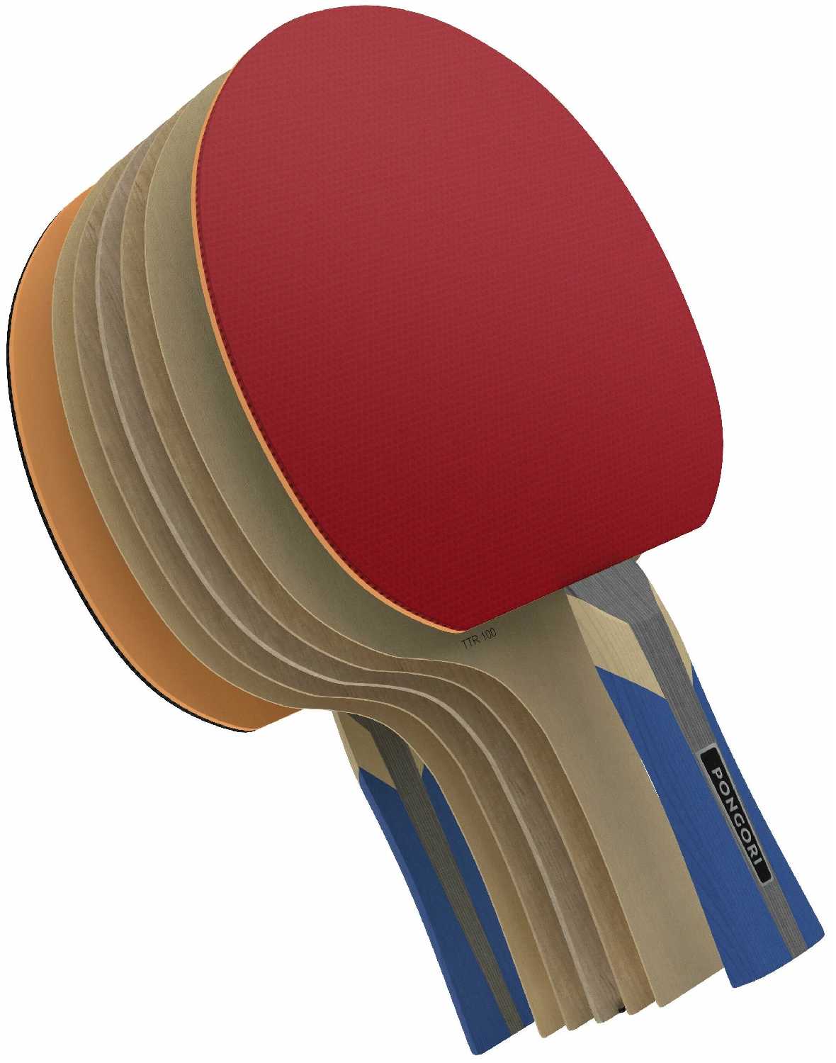 Ракетки для настольного тенниса Decathlon TTR 100 (PONGORI) фотография 2