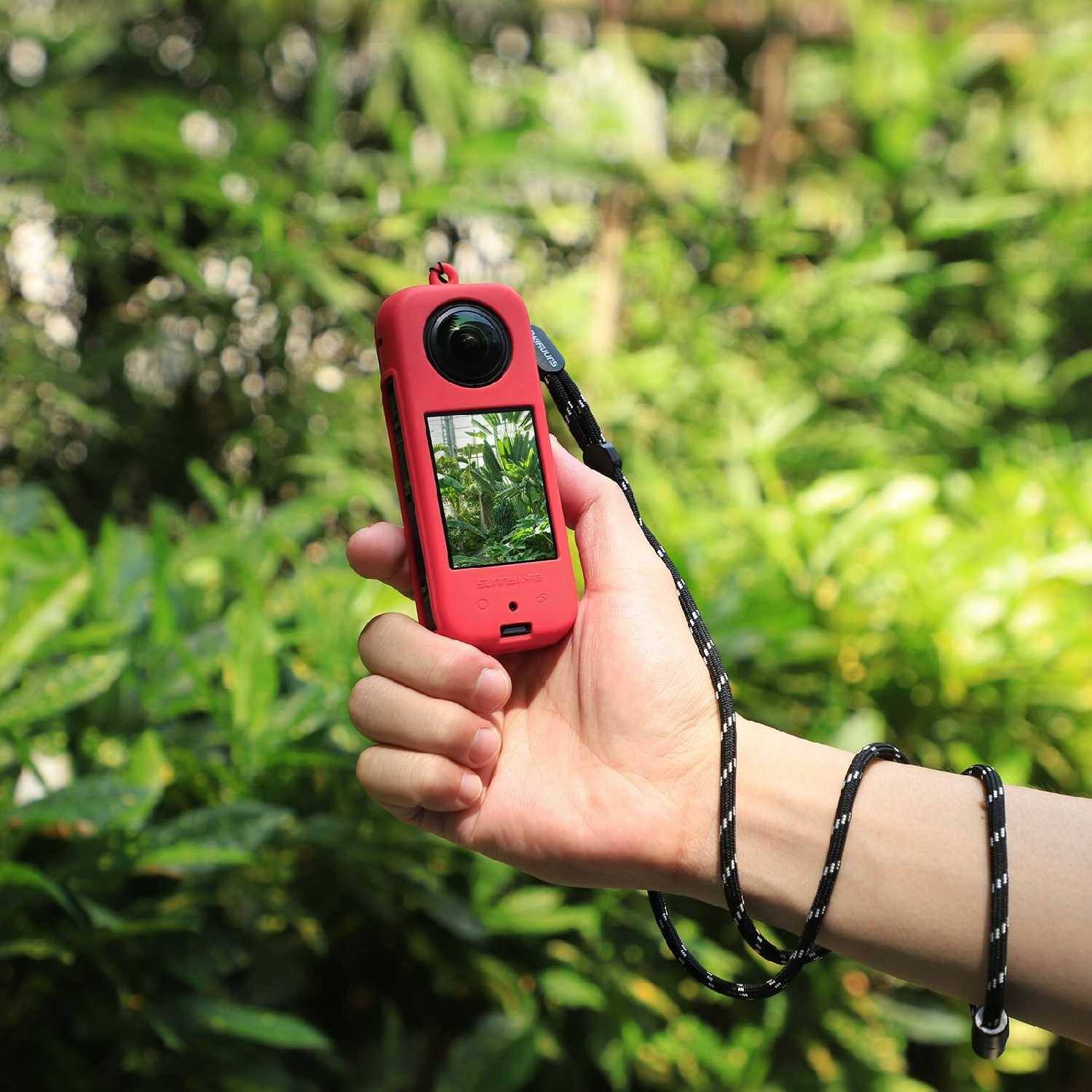 Чехол MyPads Чехол силиконовый для камеры Insta360 X3 фотография 3