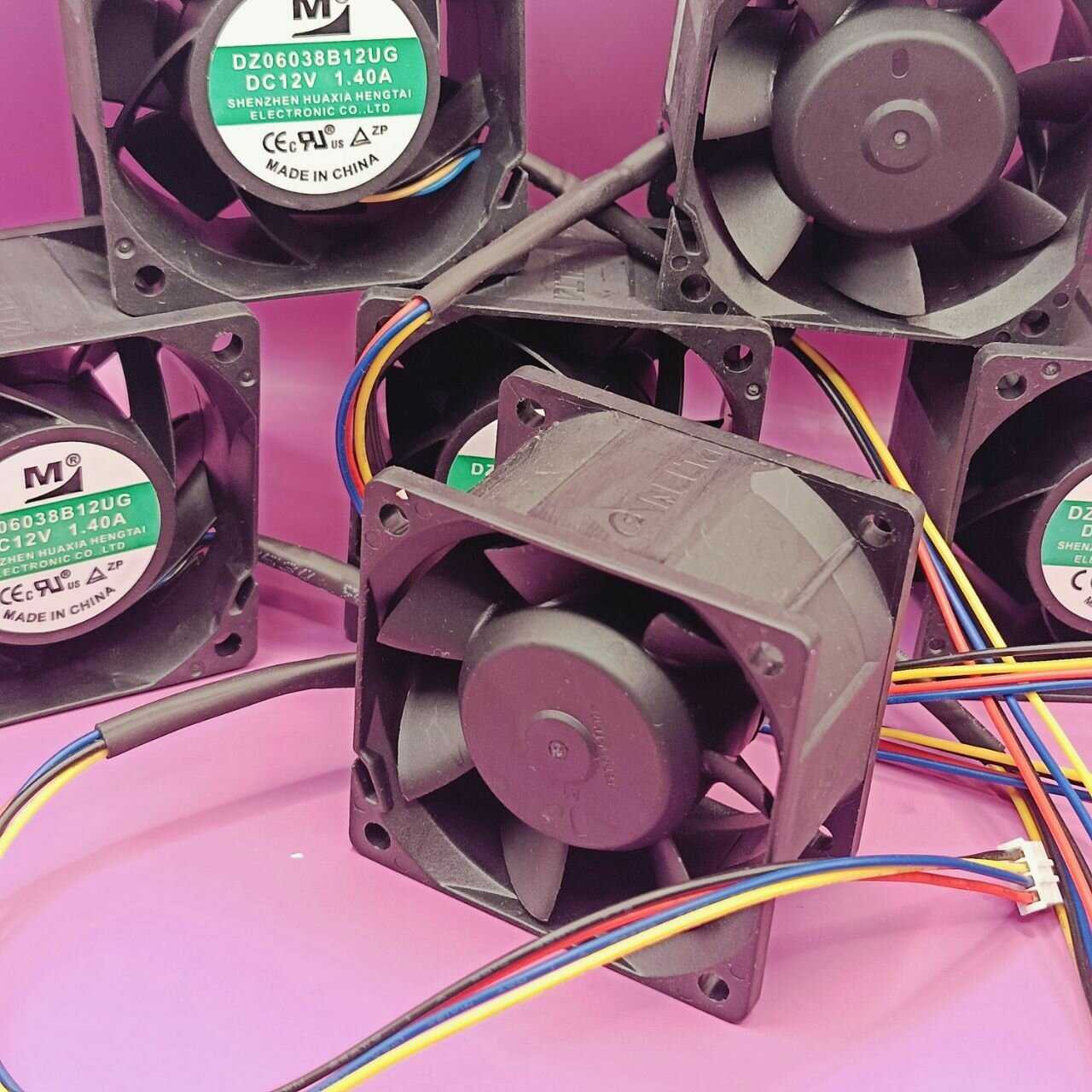 Вентилятор Вентилятор для блока питания асика DZ (60x60х38) фотография 28