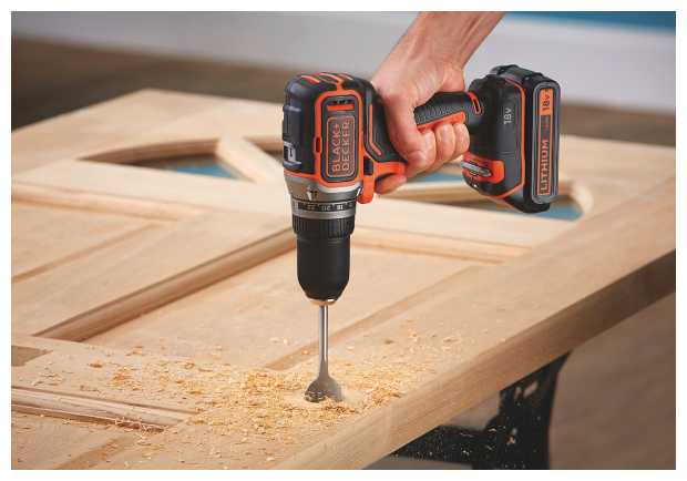 Аккумуляторная дрель-шуруповерт BLACK+DECKER BL186K1B2 фотография 3