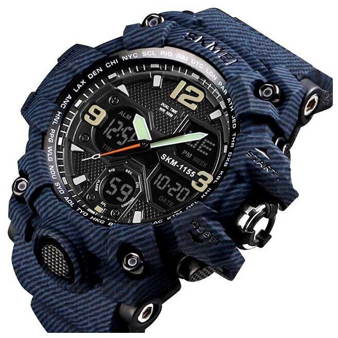 Часы мужские SKMEI 1155B - Army Green фотография 11