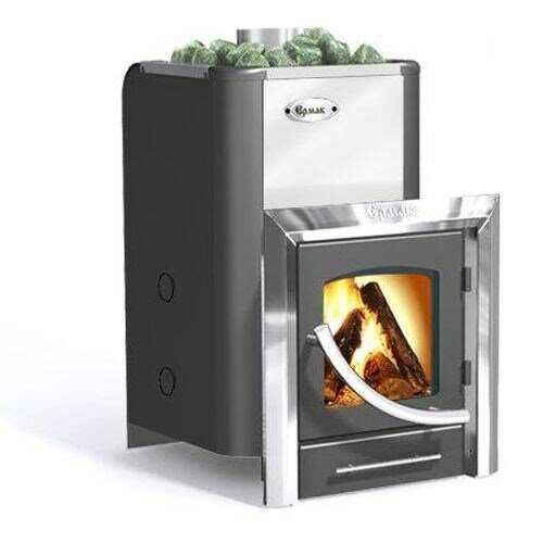 Дровяная банная печь Ермак 12-ПС Элит (12 кВт) фотография 3