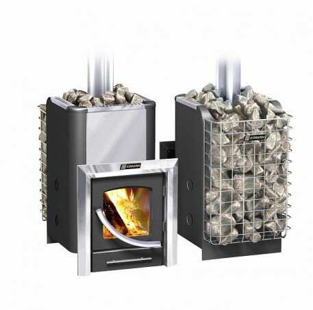 Дровяная банная печь Ермак 12-ПС Элит (12 кВт) фотография 4