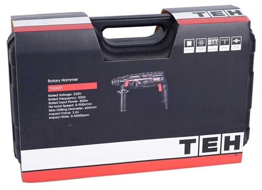 Перфоратор TEH TH2607 SDS PLUS (800W) фотография 3