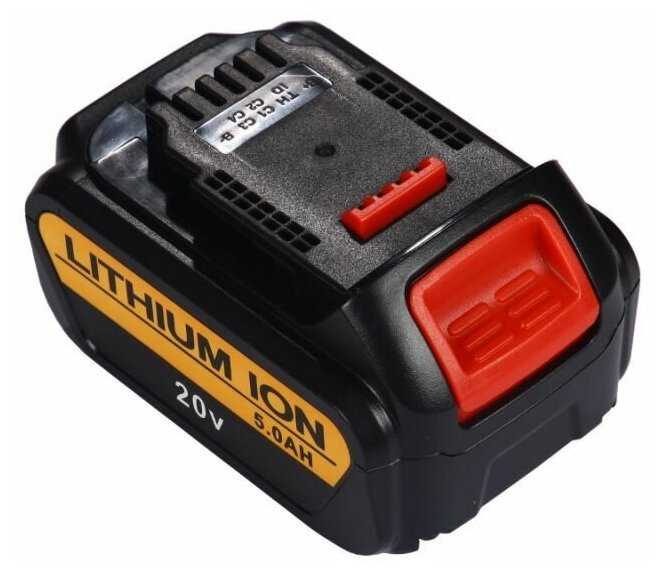 Аккумулятор для Dewalt DCB184 DCB 184 DCH133N DCF887N DCB205 DCB204 DCF899P2 DCB 205, 18V (20V) 5.0Ah Li-Ion фотография 1