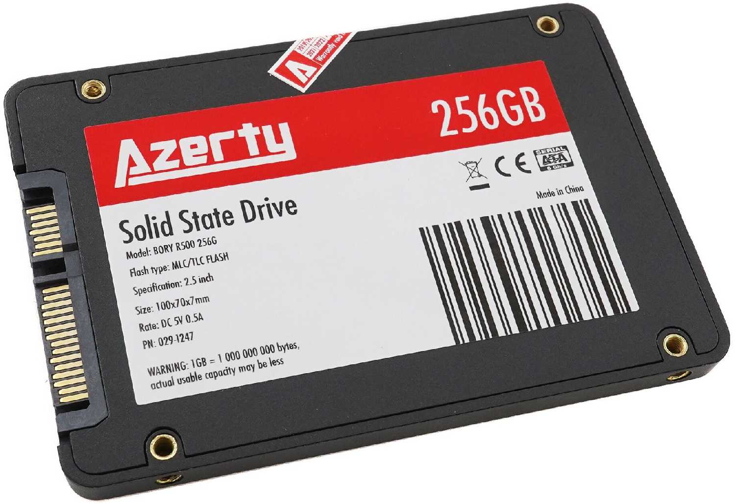 Жесткий диск SSD Azerty Bory R500 256G