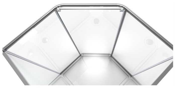 Душевая кабина Timo Ilma-701 низкий поддон 100см*100см фотография 5