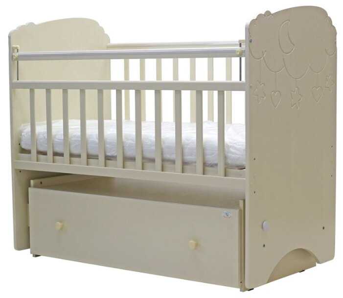 Кроватка Топотушки Софья, классическая, поперечный маятник