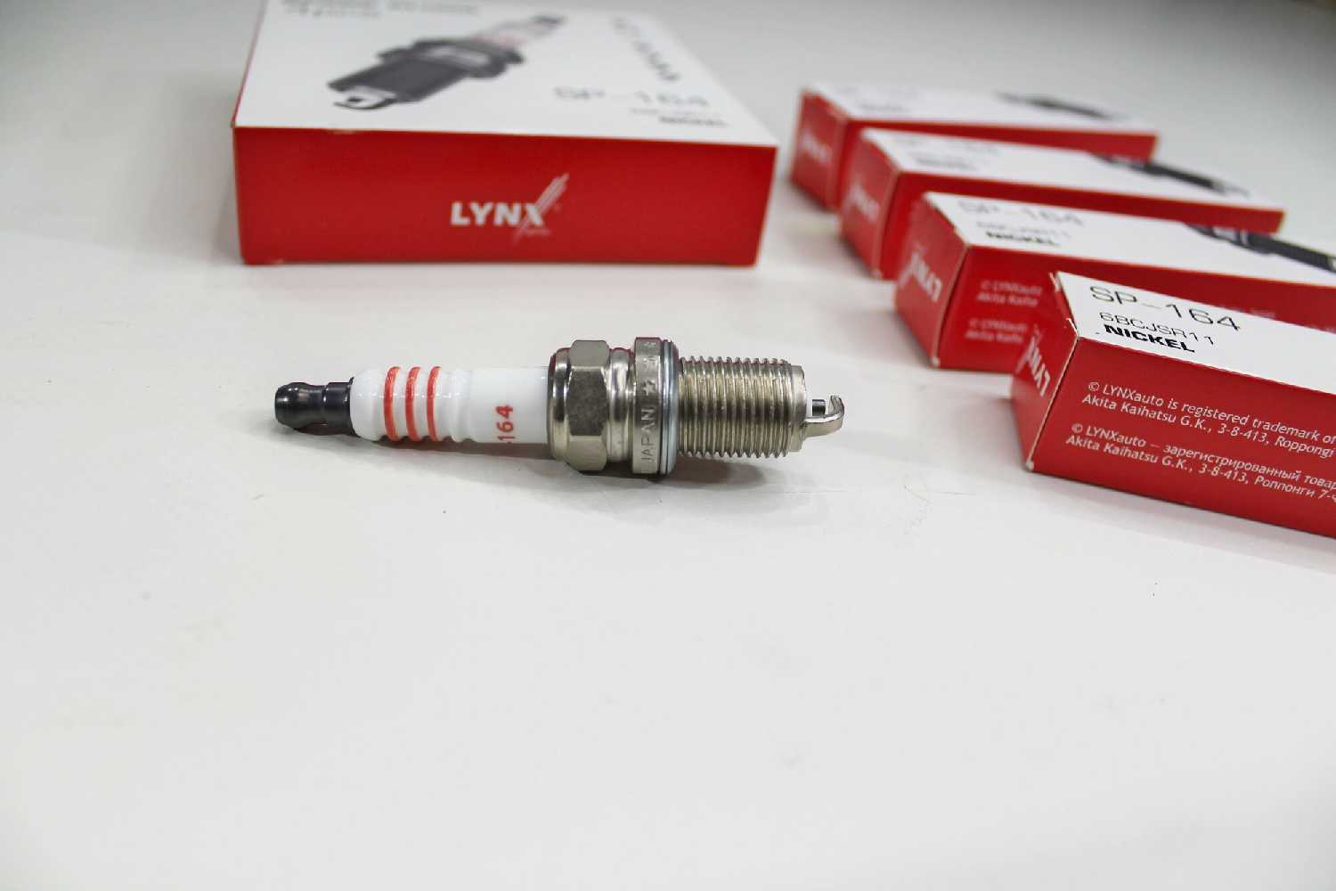 Комплект свечей зажигания LYNX Комплект свечей зажигания (SP164) фотография 2