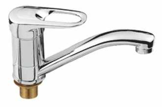 Смеситель для кухни (мойки) Accoona H30 A4230, рычажный фотография 4