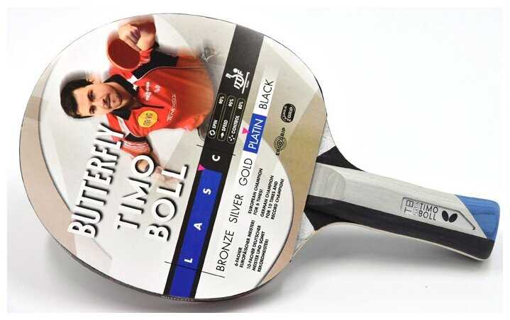 Ракетки для настольного тенниса Butterfly Timo Boll Platin фотография 13