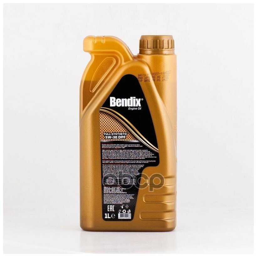 Масло моторное BENDIX Super Force DPF SAE 5W-30 (Bendix) фотография 29