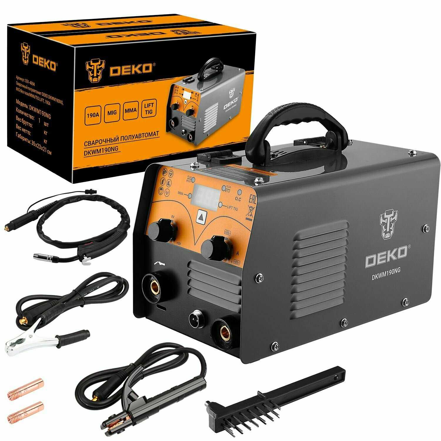 Сварочный аппарат DEKO Compact (DKWM220A) фотография 28