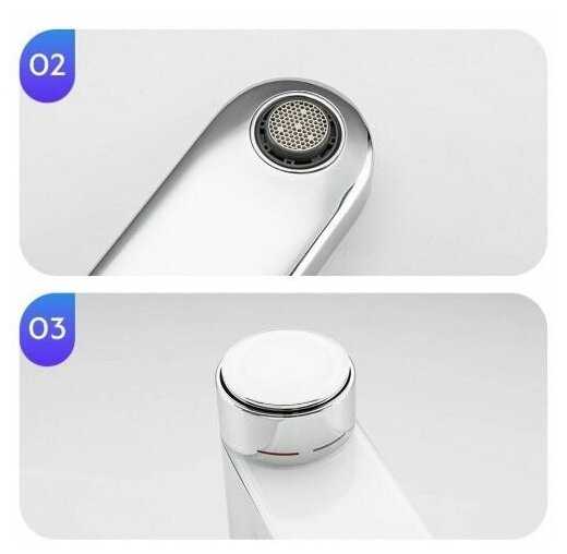 Смеситель для раковины Gappo G1095-1 фотография 7