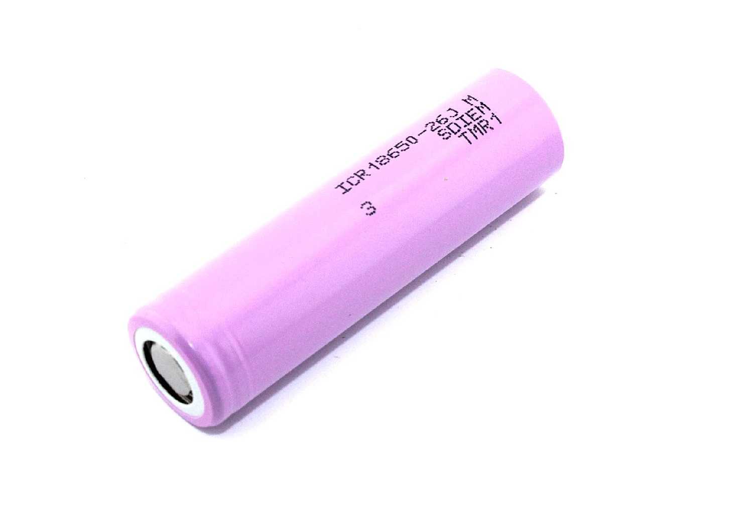 Аккумулятор Samsung ICR18650-26JM фотография 3